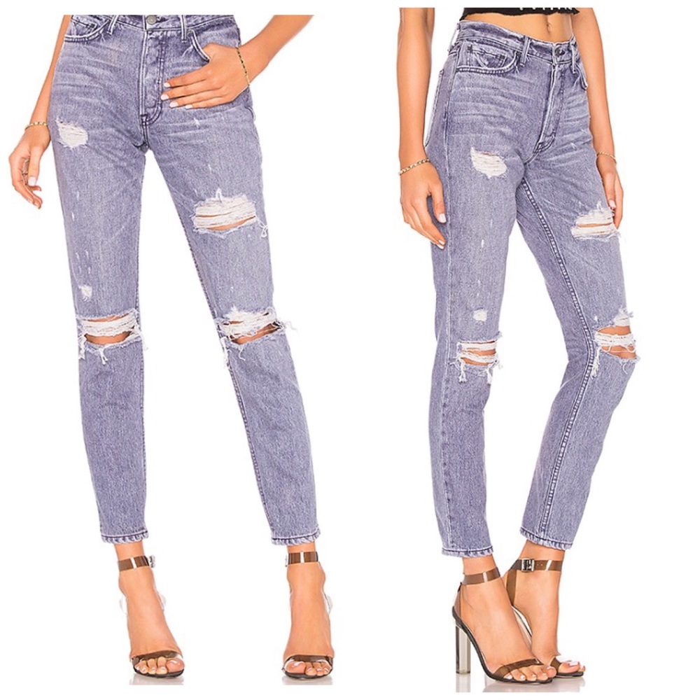 Grlfrnd Karolina Relaxed High Rise Skinny Jeans 31